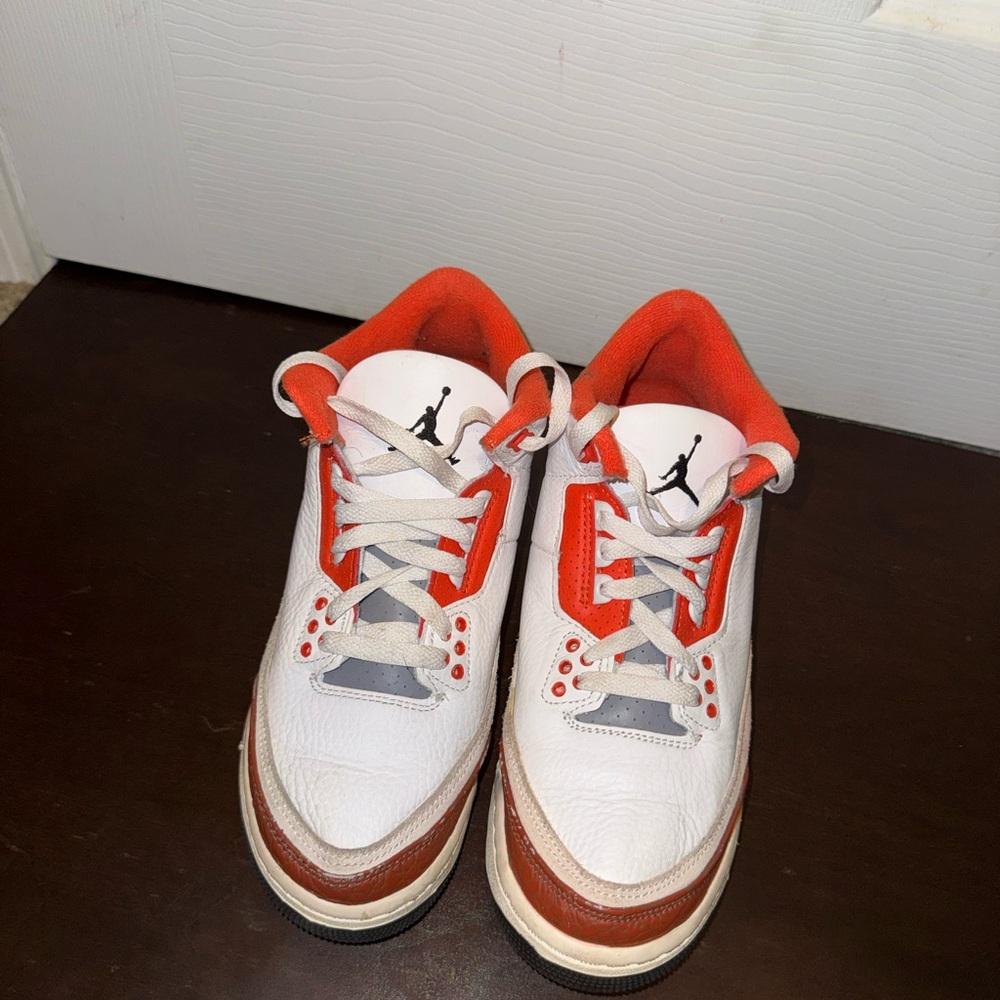 Jordan Kids Sneakers White and Red